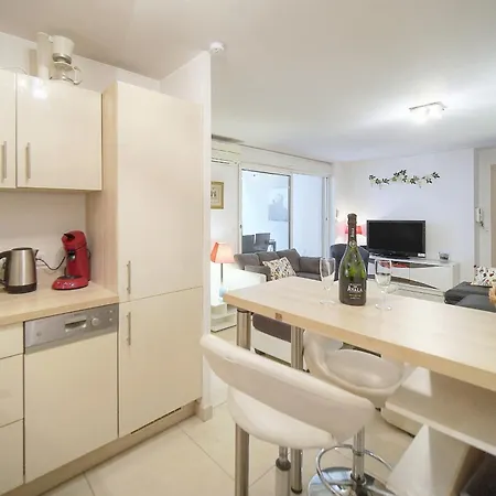 Daire 2 Pieces Terrasse, Clemenceau A1b263 Cannes